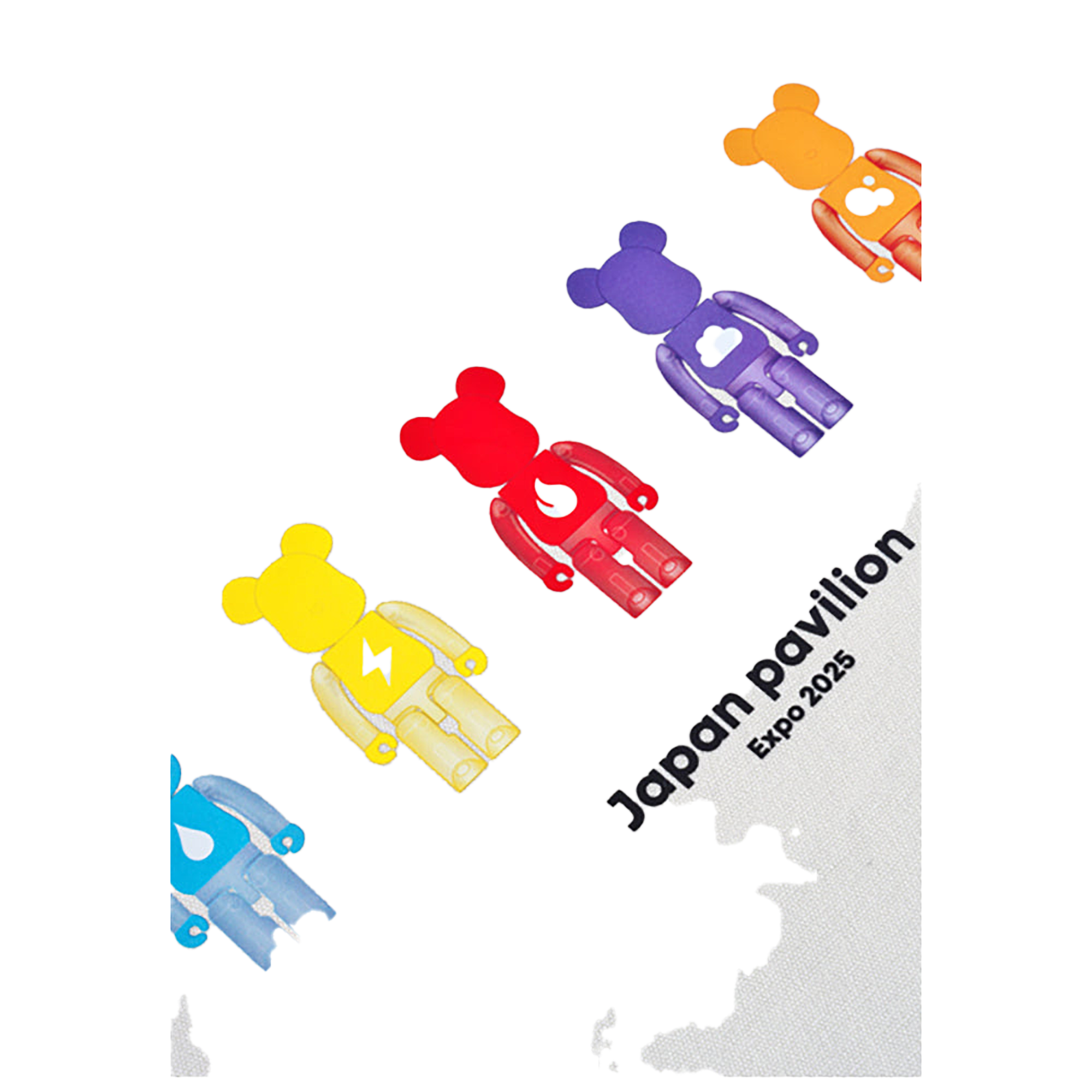 大阪・関西万博 BE@RBRICK グッズ BE@RBRICK トートバッグ(element) L