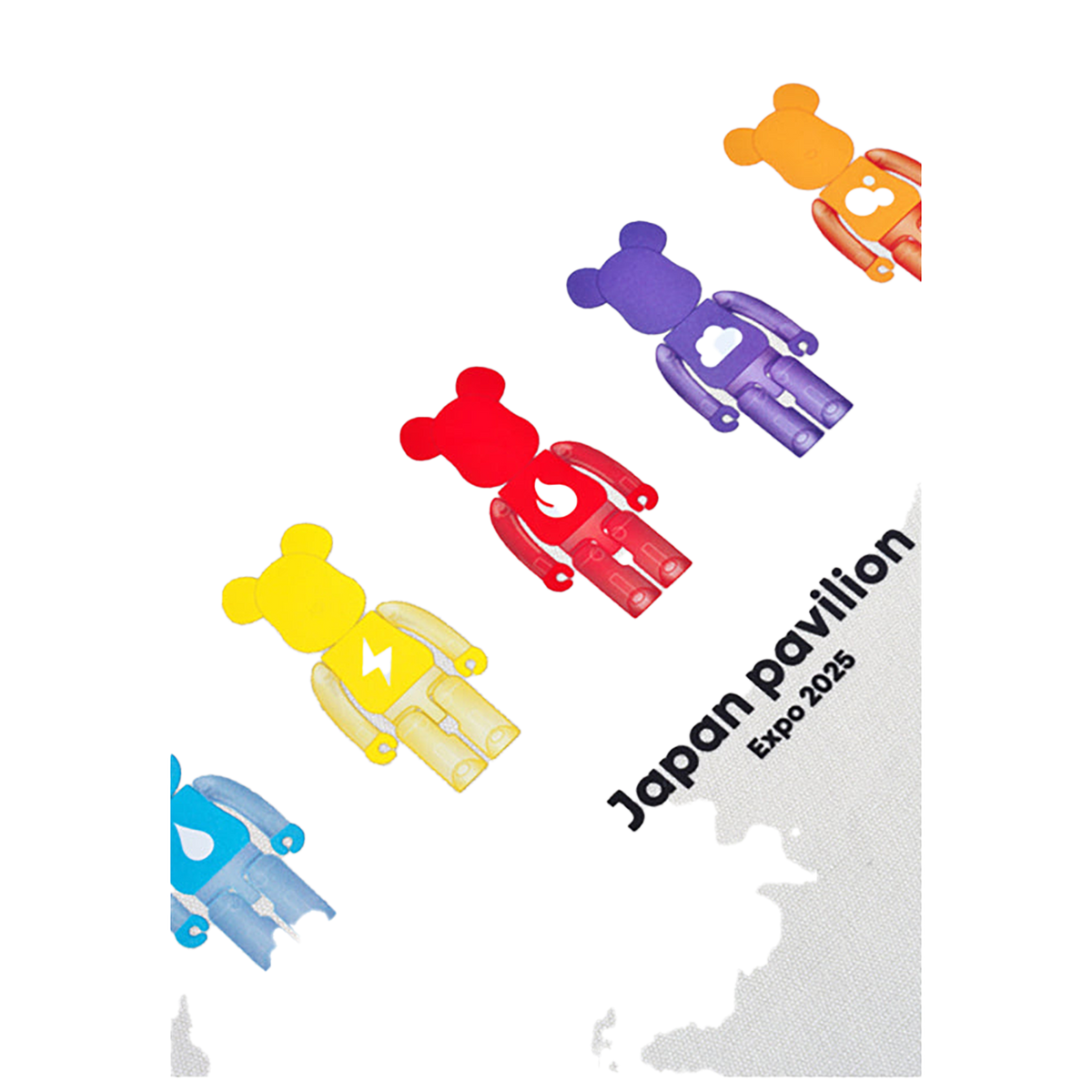 大阪・関西万博 BE@RBRICK グッズ BE@RBRICK トートバッグ(element) L
