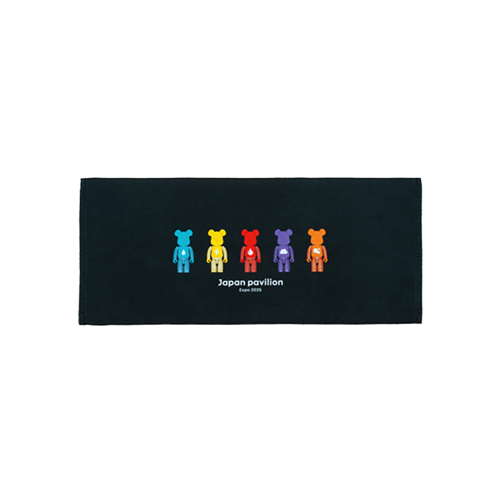 大阪・関西万博 BE@RBRICK グッズ BE@RBRICK フェイスタオル(element)_0