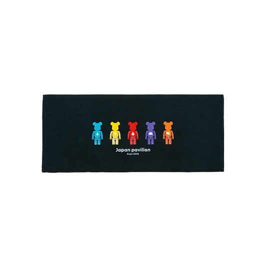 大阪・関西万博 BE@RBRICK グッズ BE@RBRICK フェイスタオル(element)