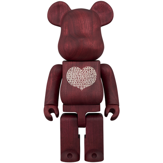 BE@RBRICK Karimoku 亚历山大·吉拉德国际爱心 400%