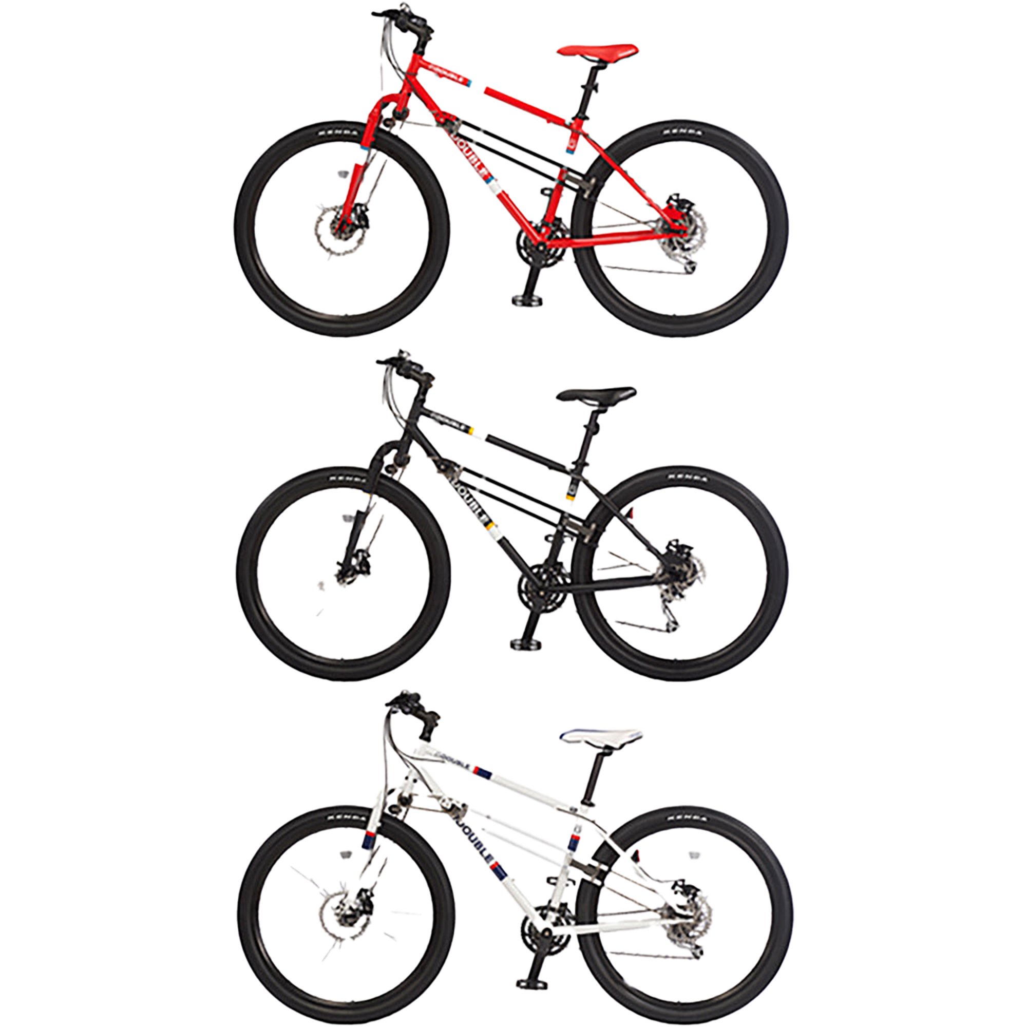 2WD自転車 
Double MTB DBMT-0101
（サイズ26 / サイズ27.5 / サイズ29）