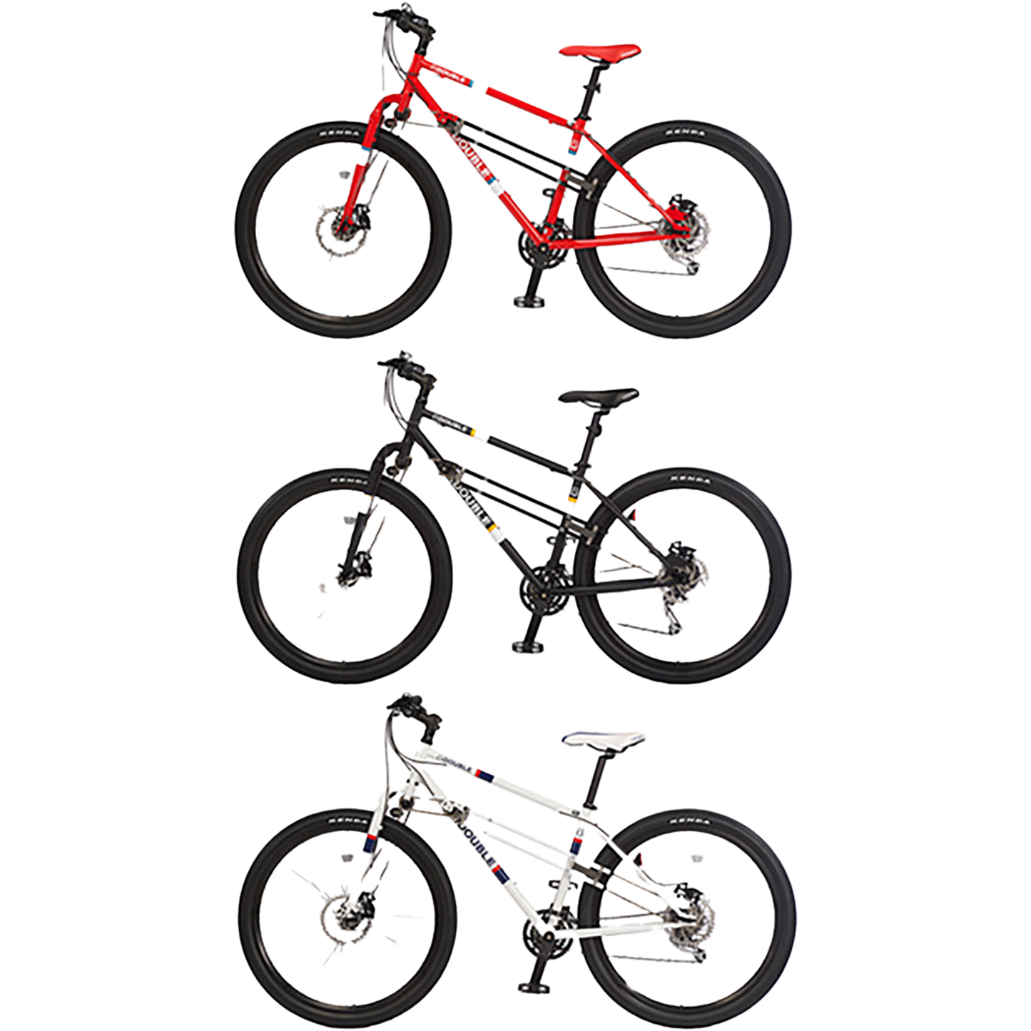 2WD自転車 
Double MTB DBMT-0101
（サイズ26 / サイズ27.5 / サイズ29）