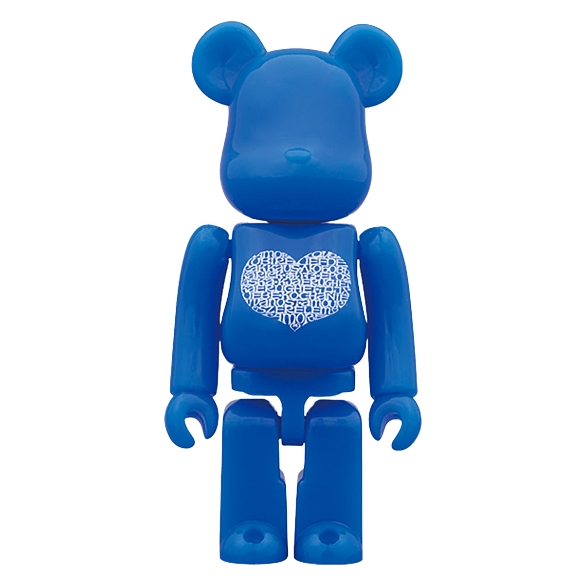 BE@RBRICK International Love Heart Azur