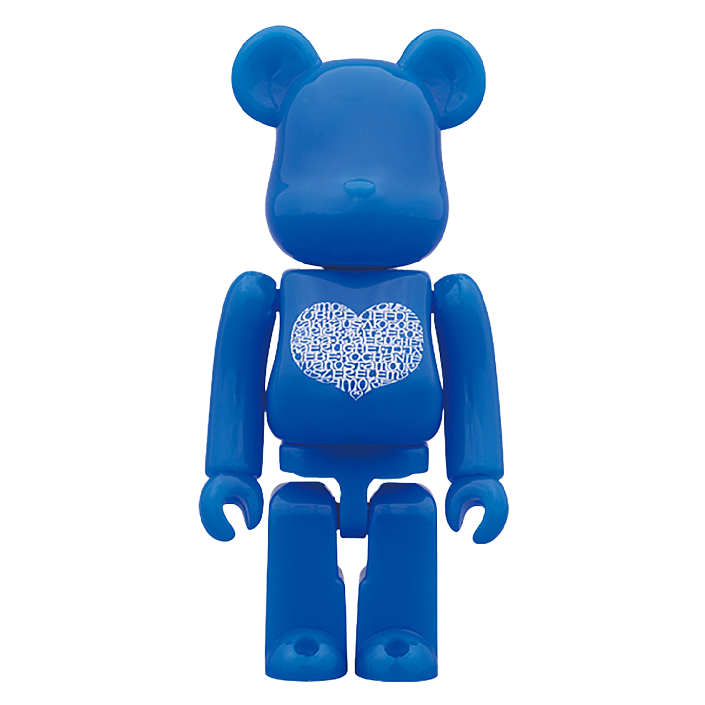 BE@RBRICK International Love Heart Azur