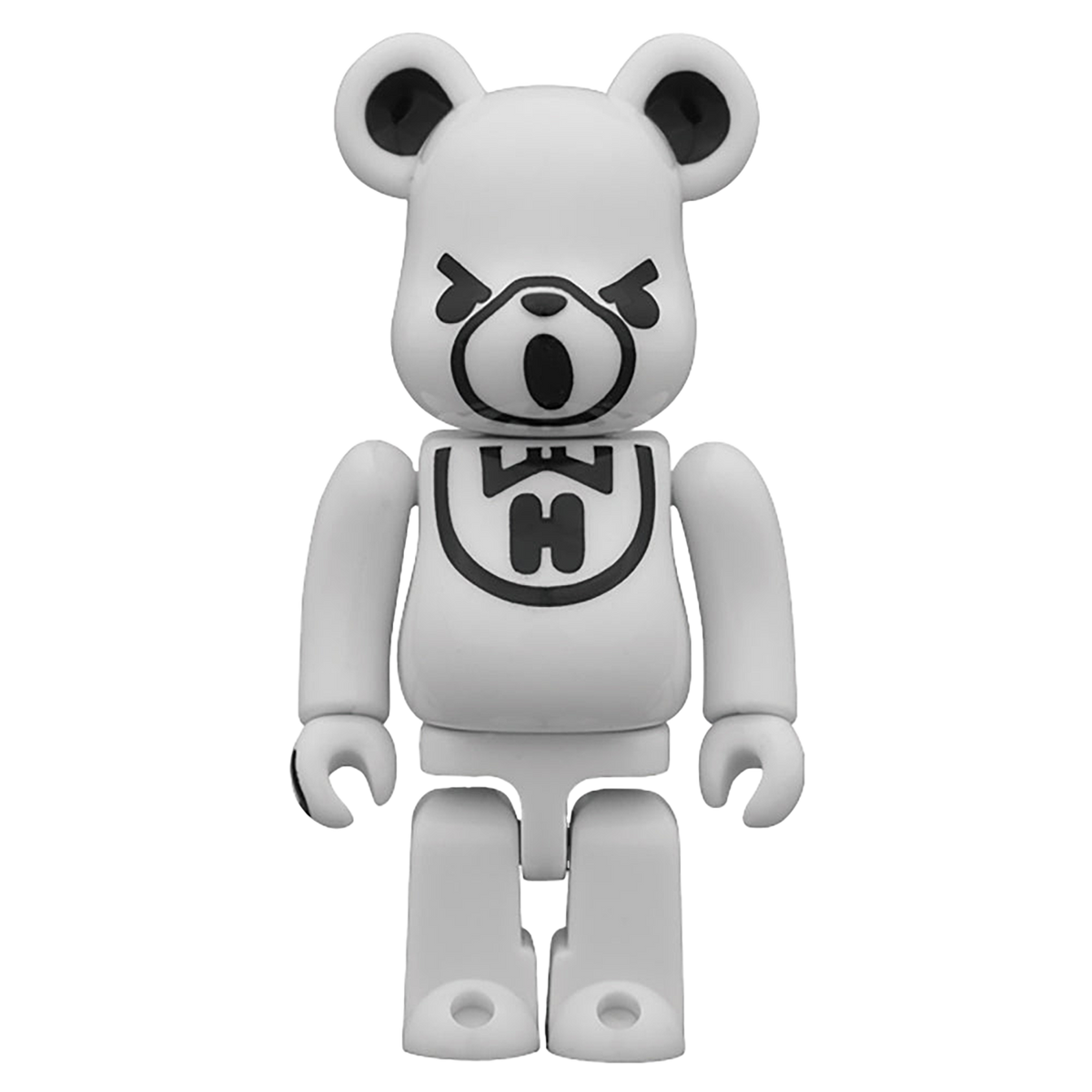 BE@RBRICK HYSTERIC BEAR WHITE