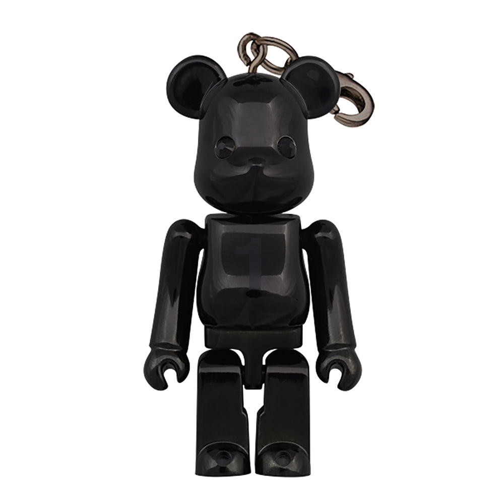 Birthday BE@RBRICK NOIR BLACK CHROME_0