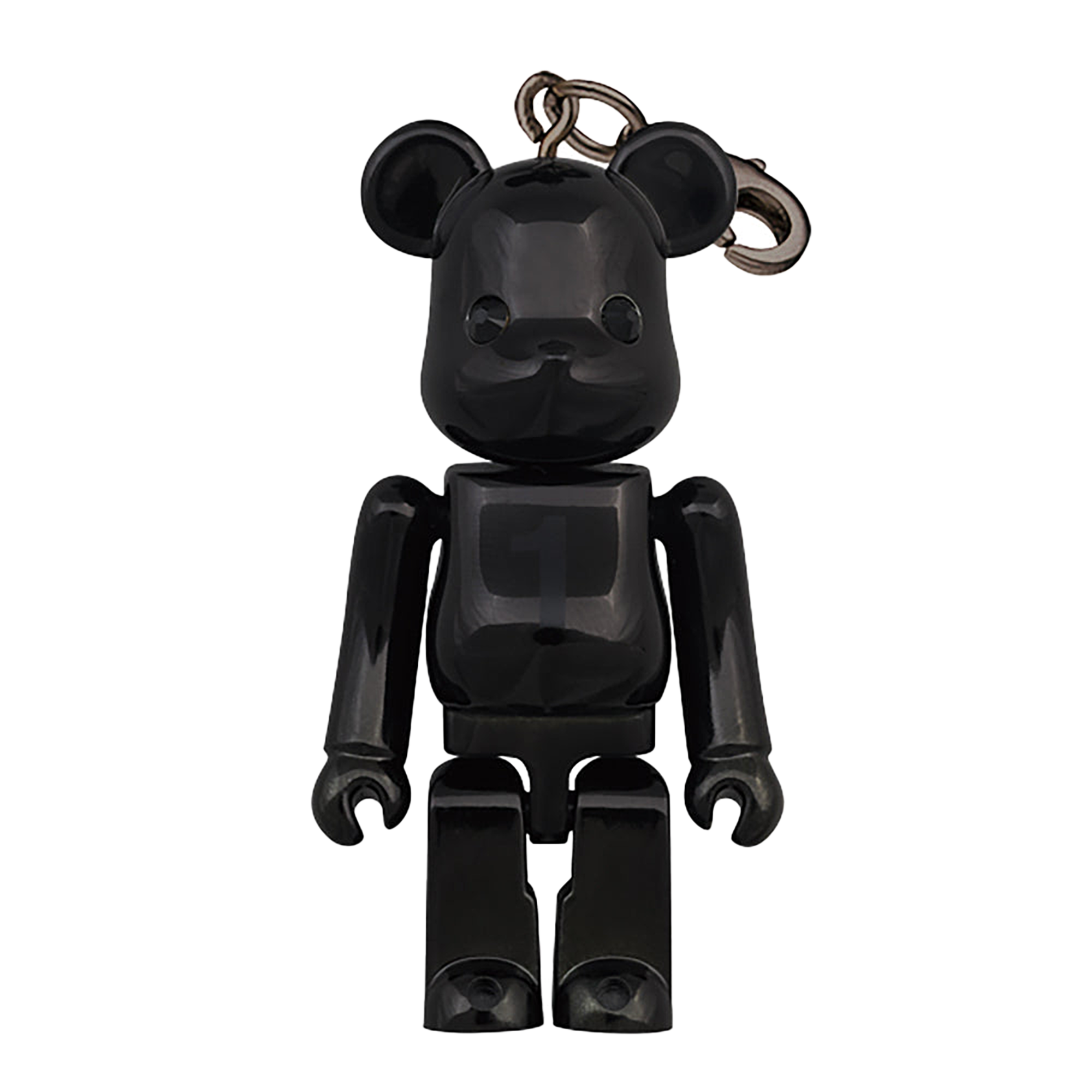 Birthday BE@RBRICK NOIR BLACK CHROME