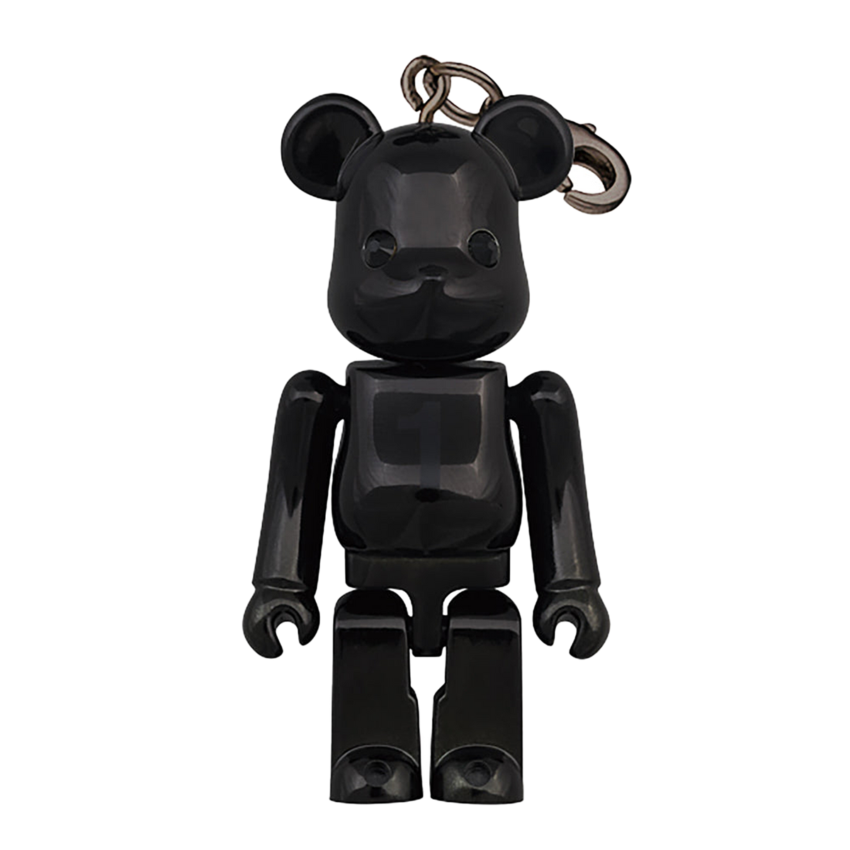 Birthday BE@RBRICK NOIR BLACK CHROME