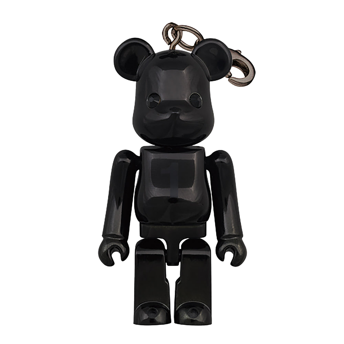Birthday BE@RBRICK NOIR BLACK CHROME