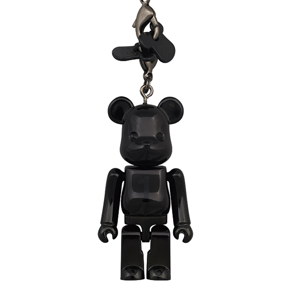 Birthday BE@RBRICK NOIR BLACK CHROME_1