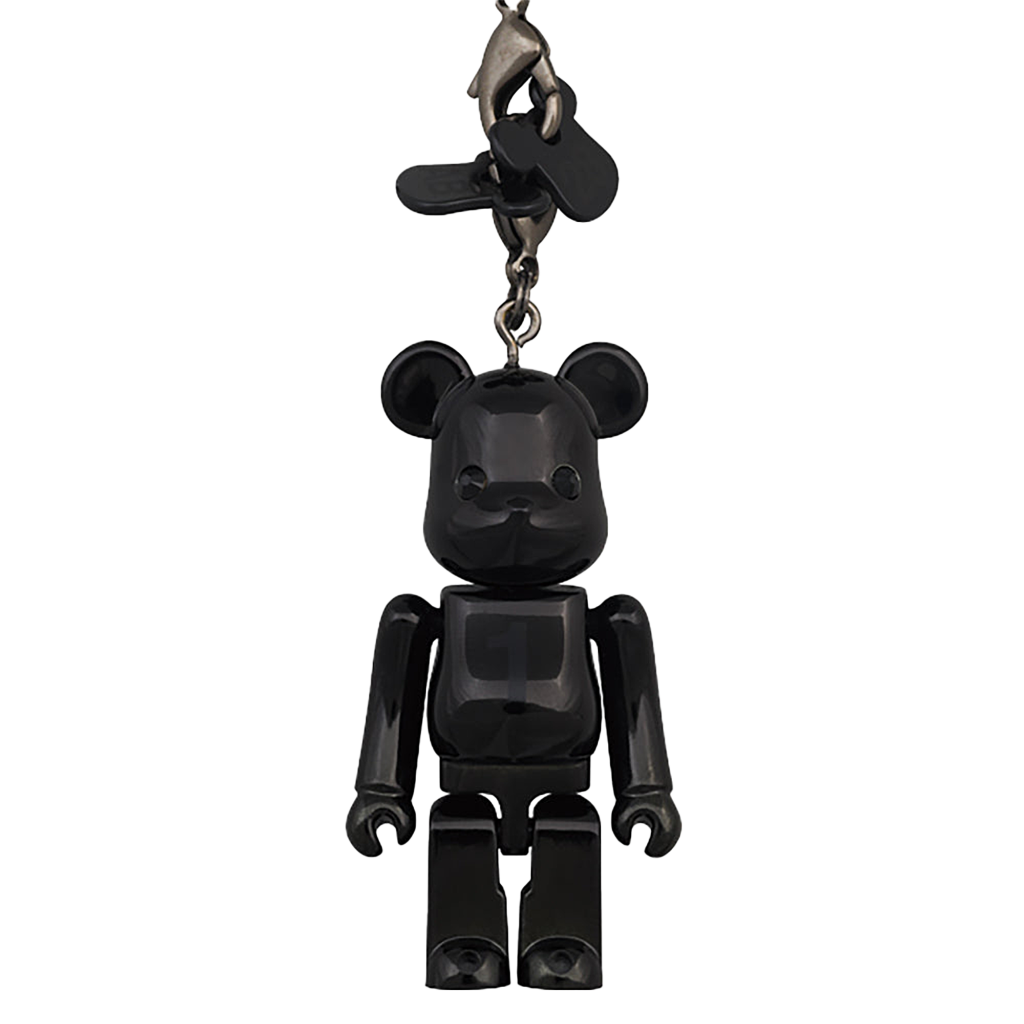 Birthday BE@RBRICK NOIR BLACK CHROME