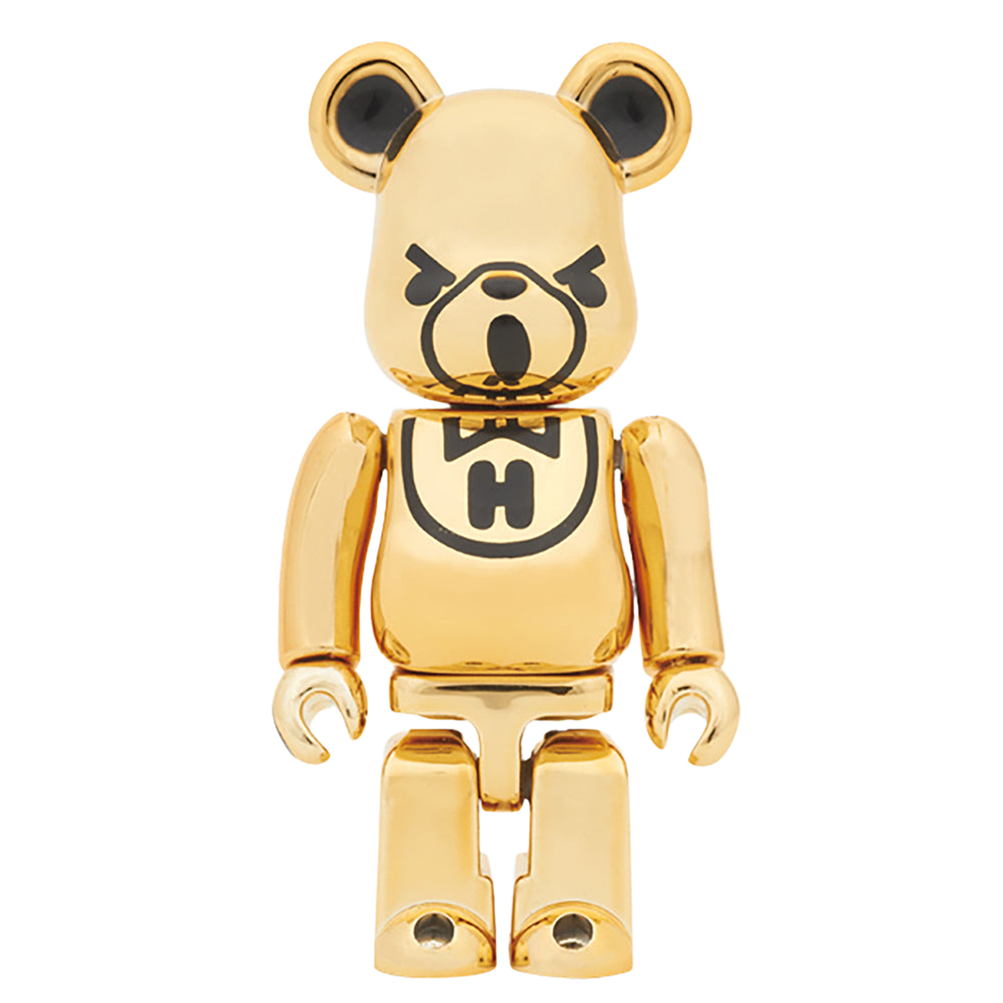 BE@RBRICK HYSTERIC BEAR GOLD 100%