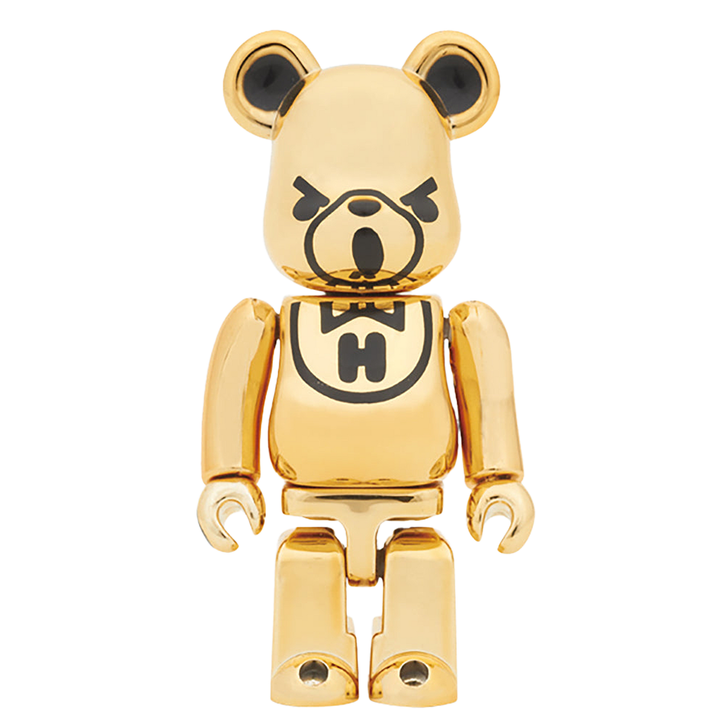 BE@RBRICK HYSTERIC BEAR GOLD 100%