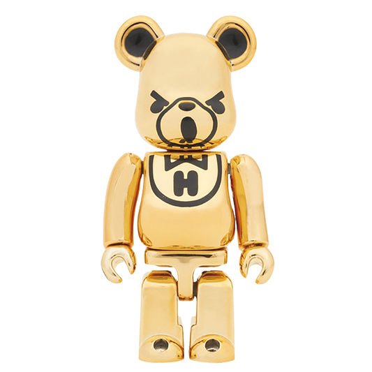 BE@RBRICK HYSTERIC BEAR GOLD 100%