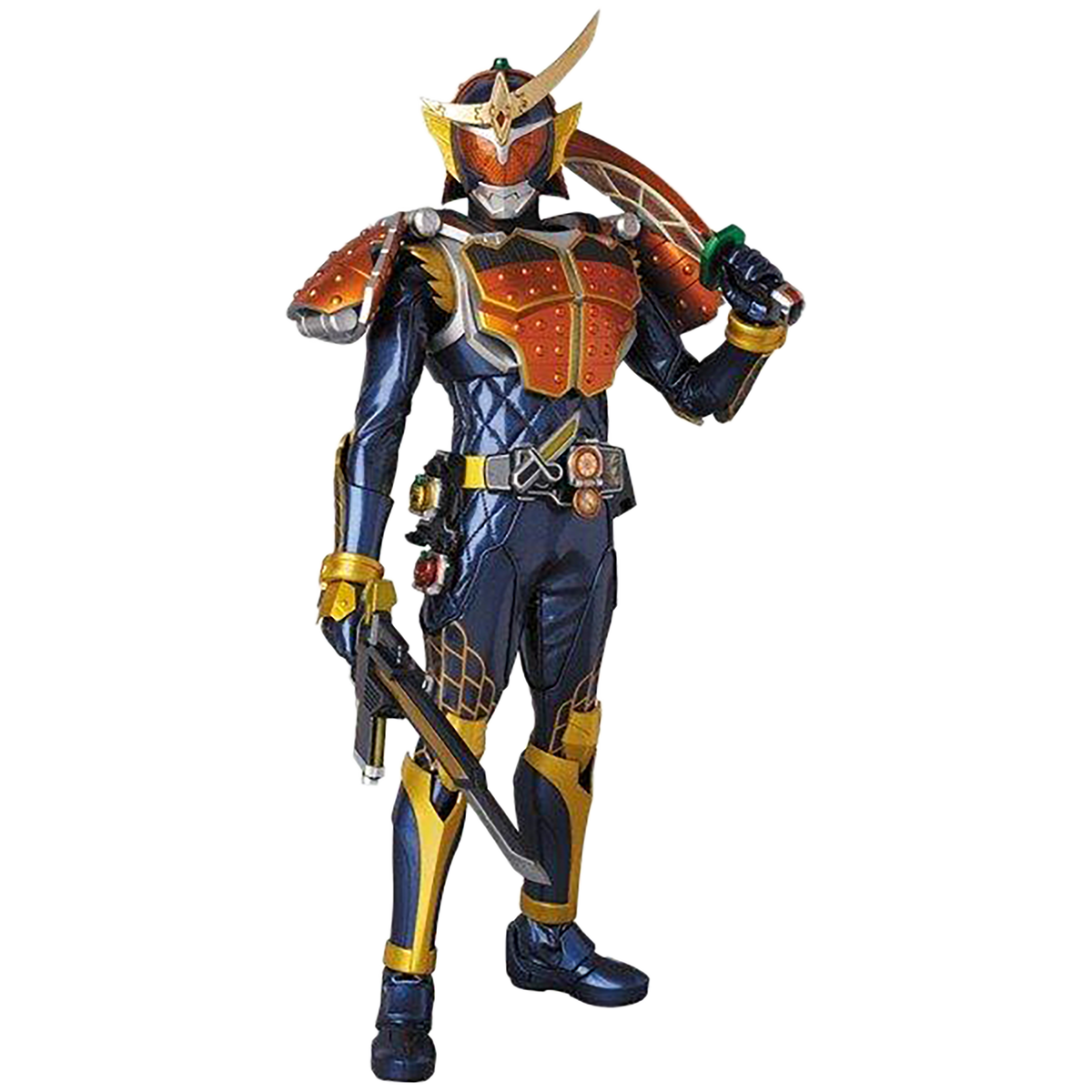RAH GENESIS Kamen Rider armor Takeshi Orange arms