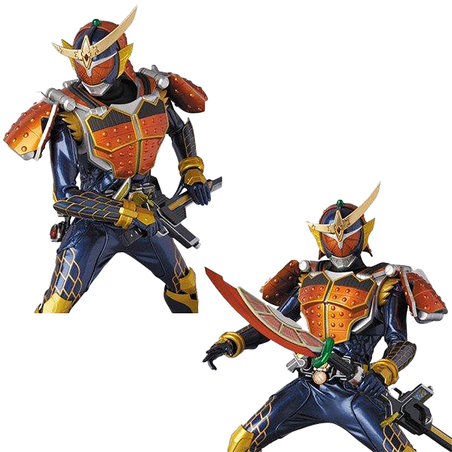 RAH GENESIS Kamen Rider armor Takeshi Orange arms