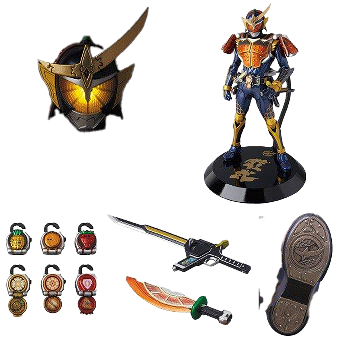 RAH GENESIS Kamen Rider armor Takeshi Orange arms