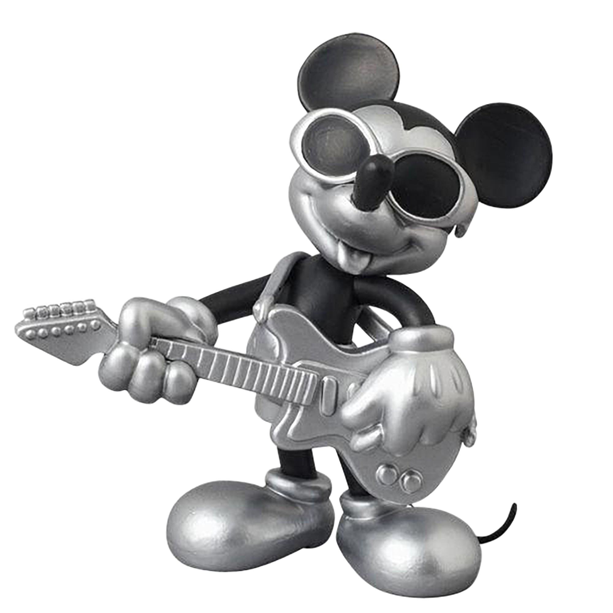 UDF ROEN collection MICKEY MOUSE (GRUNGE ROCK Ver.) BLACK & SILVER【disney_y】