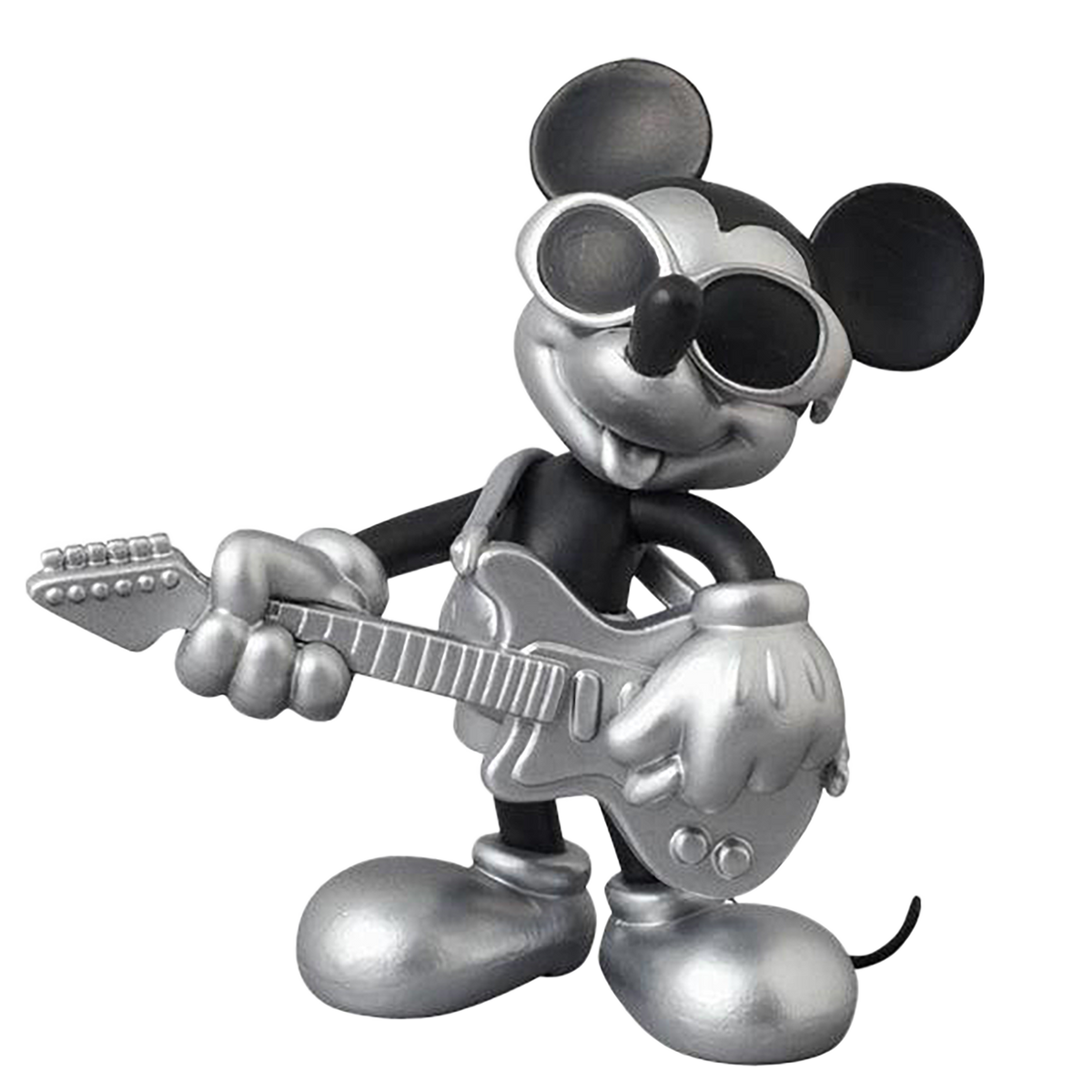 UDF ROEN collection MICKEY MOUSE (GRUNGE ROCK Ver.) BLACK & SILVER【disney_y】