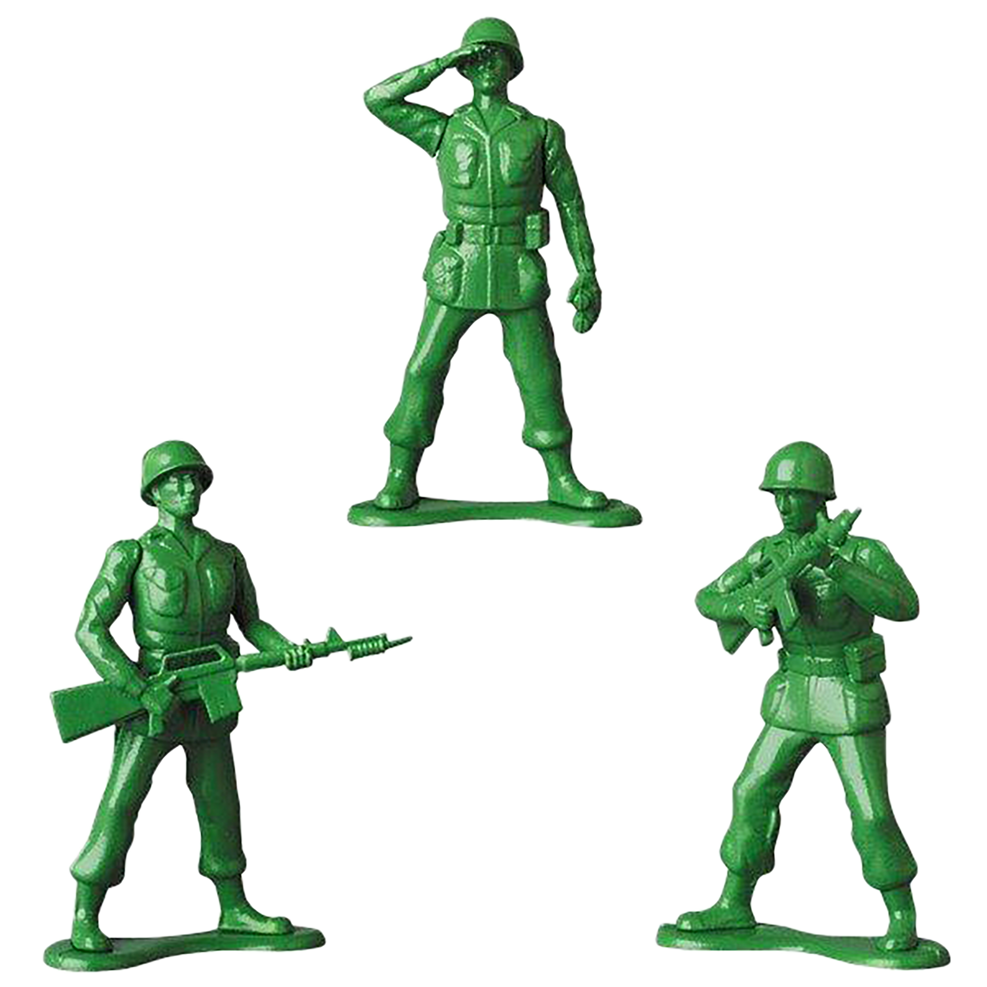 Green army men