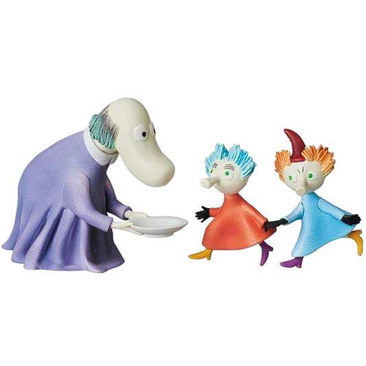 UDF MOOMIN Series 6 Hemulen-san, Tofusran and Bifusran