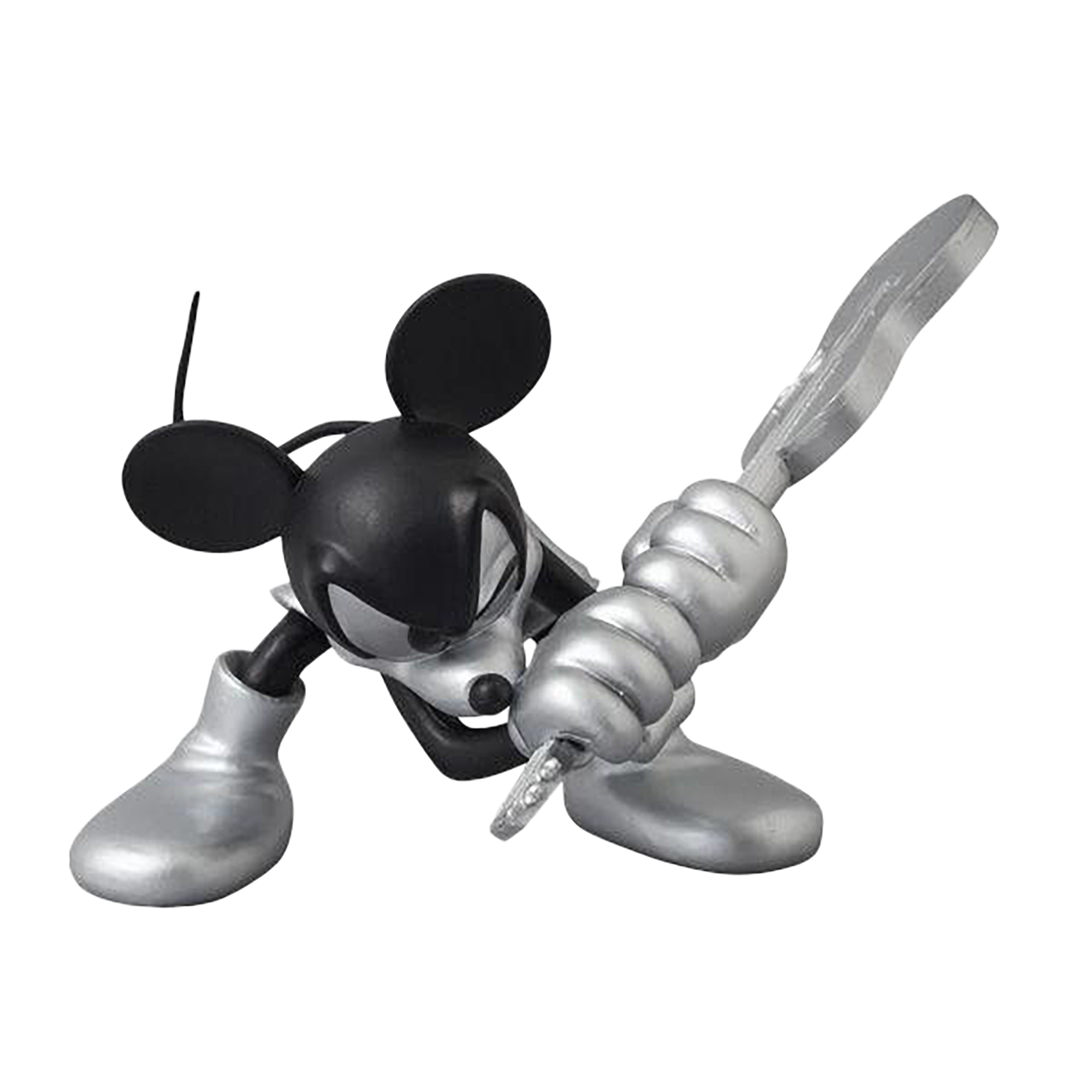 UDF ROEN collection MICKEY MOUSE (GUITAR Ver.) BLACK & SILVER【disney_y】