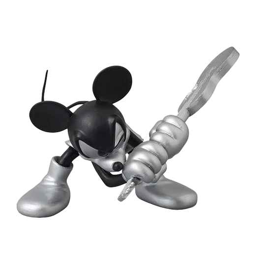 UDF ROEN collection MICKEY MOUSE (GUITAR Ver.) BLACK & SILVER【disney_y】