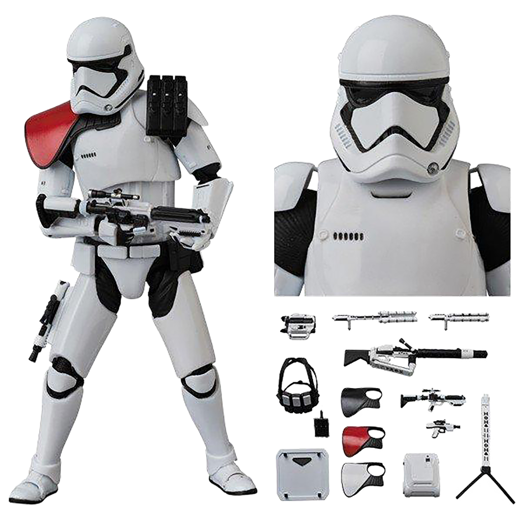MAFEX FIRST ORDER STORMTROOPER (TM) (THE LAST JEDI Ver.)
