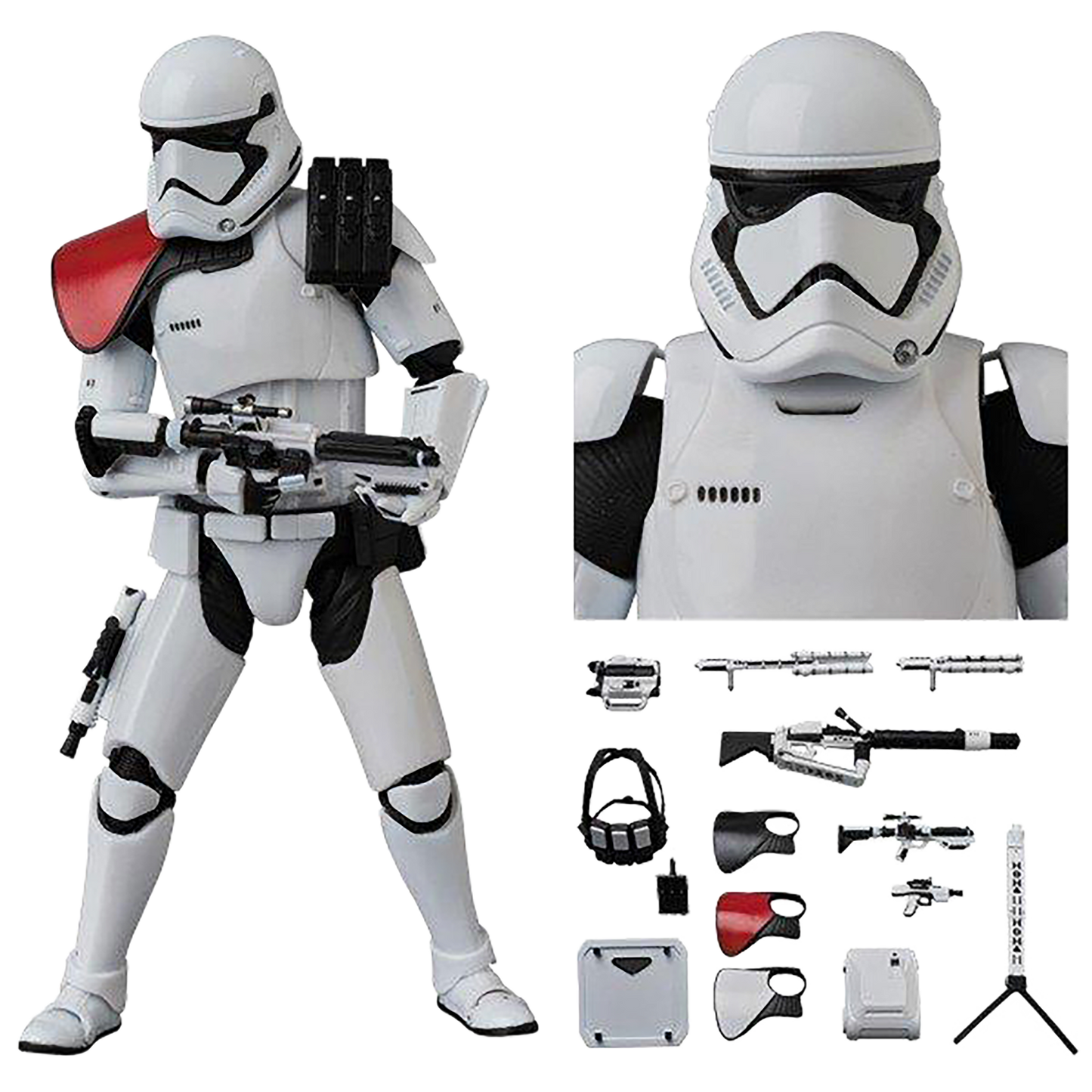MAFEX FIRST ORDER STORMTROOPER (TM) (THE LAST JEDI Ver.)