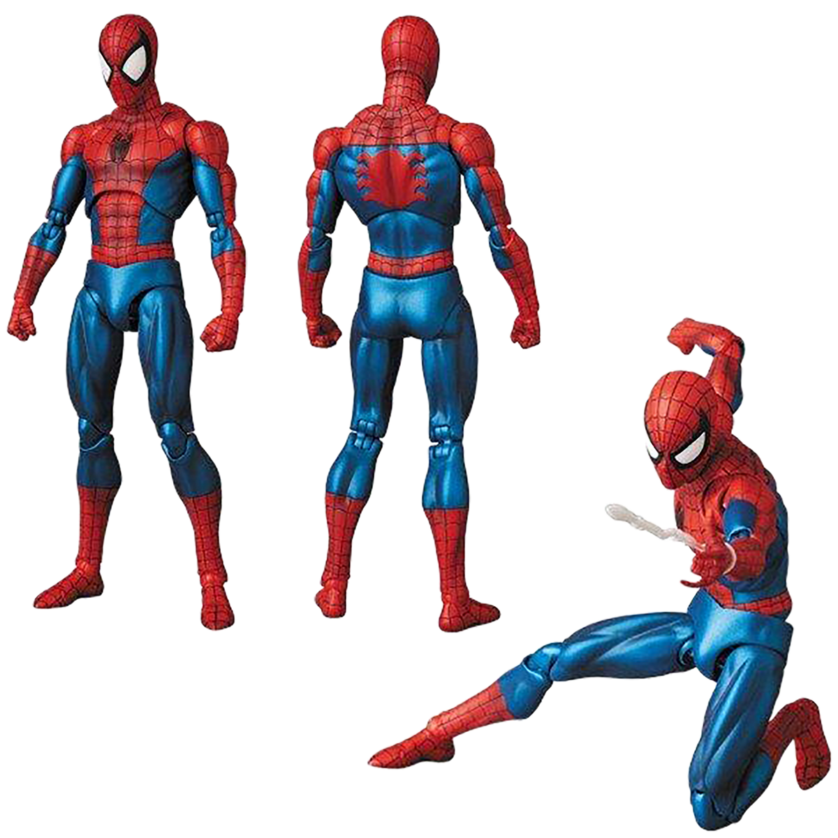 Spider-Man coming MAFEX フィギュア MAFEX SPIDER-MAN（COMIC Ver.） | MEDICOM TOY OFFICIAL STORE