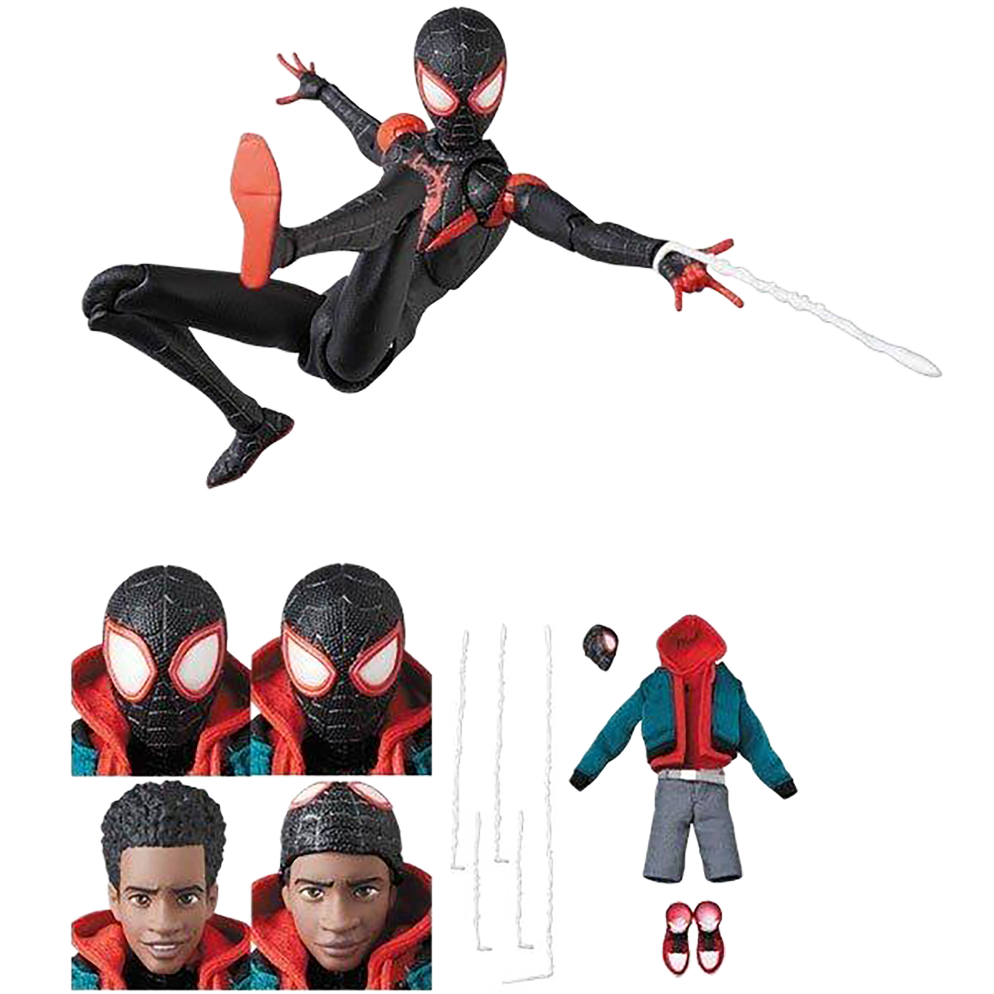 MAFEX 蜘蛛侠（迈尔斯·莫拉莱斯）（“蜘蛛侠：平行宇宙”版本）