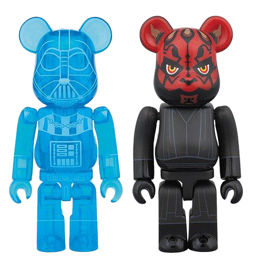 DARTH VADER(TM)（全息版）和 DARTH MAUL(TM) BE@RBRICK 星球大战 2 件装
