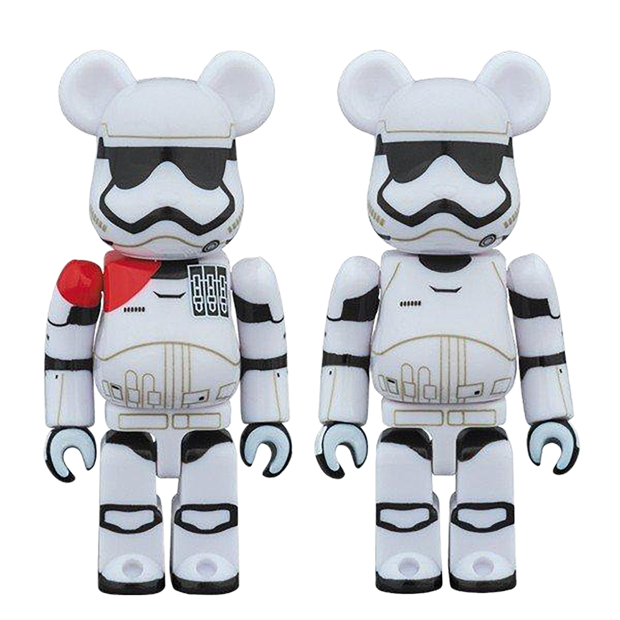 FIRST ORDER STORMTROOPER(TM) OFFICER & FIRST ORDER STORMTROOPER(TM) BE@RBRICK STAR WARS(TM) 2PACK
