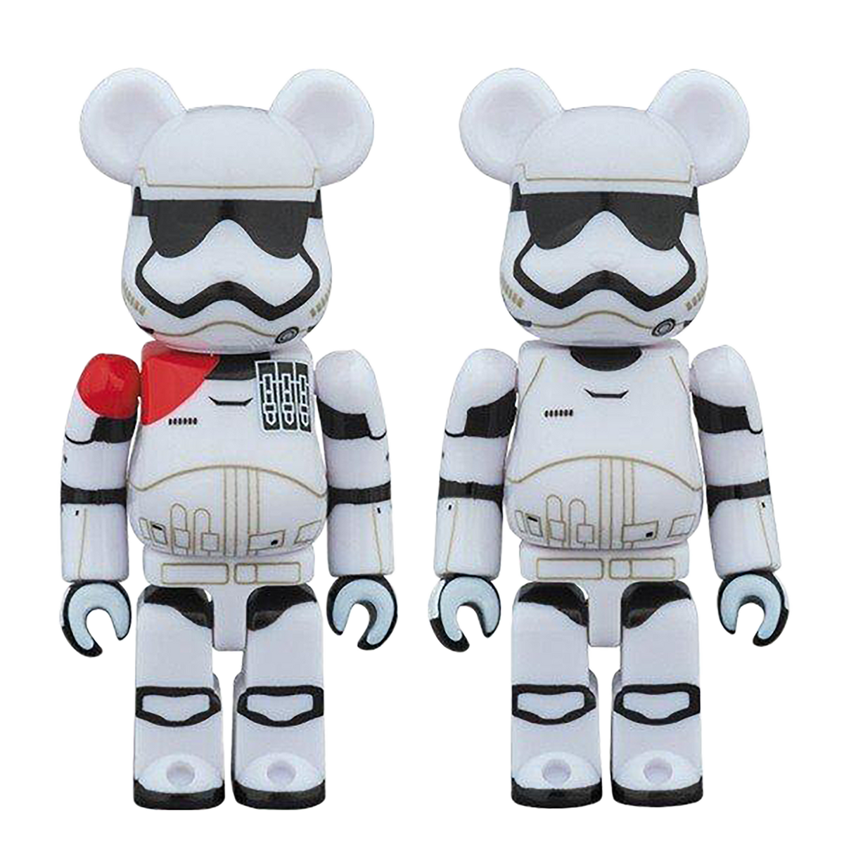 FIRST ORDER STORMTROOPER(TM) OFFICER & FIRST ORDER STORMTROOPER(TM) BE@RBRICK STAR WARS(TM) 2PACK