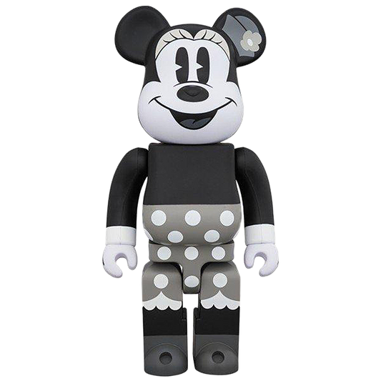 BE@RBRICK 米妮老鼠 (黑白版) 400%