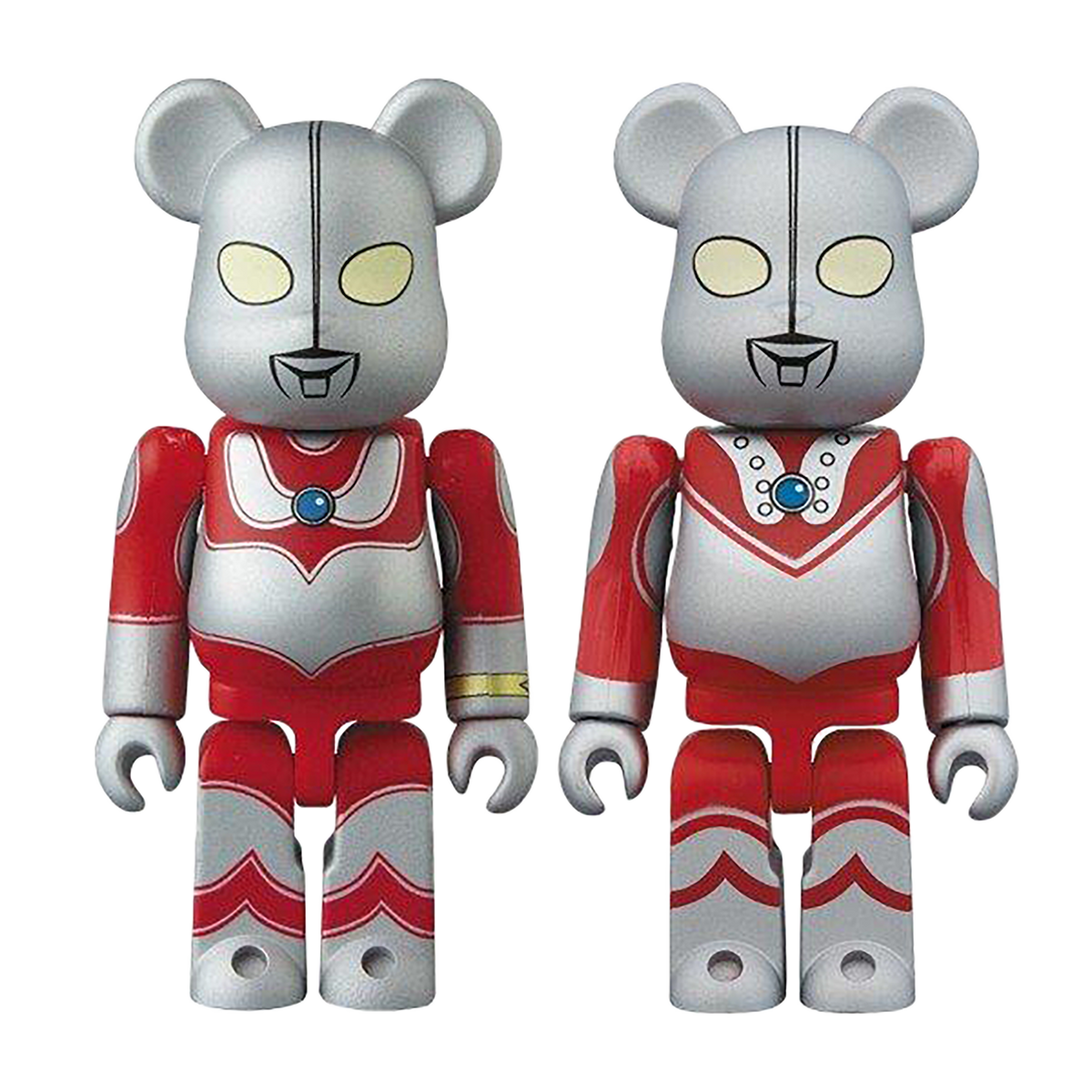BE@RBRICK Ultraman Jack &amp; Sophie 2PACK