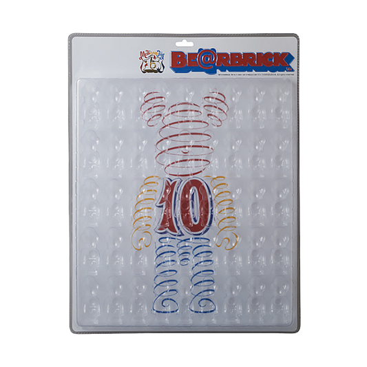 BE@RBRICK専用ディスプレイブリスターボード 100%サイズ専用 メディコム・トイ15周年記念限定版