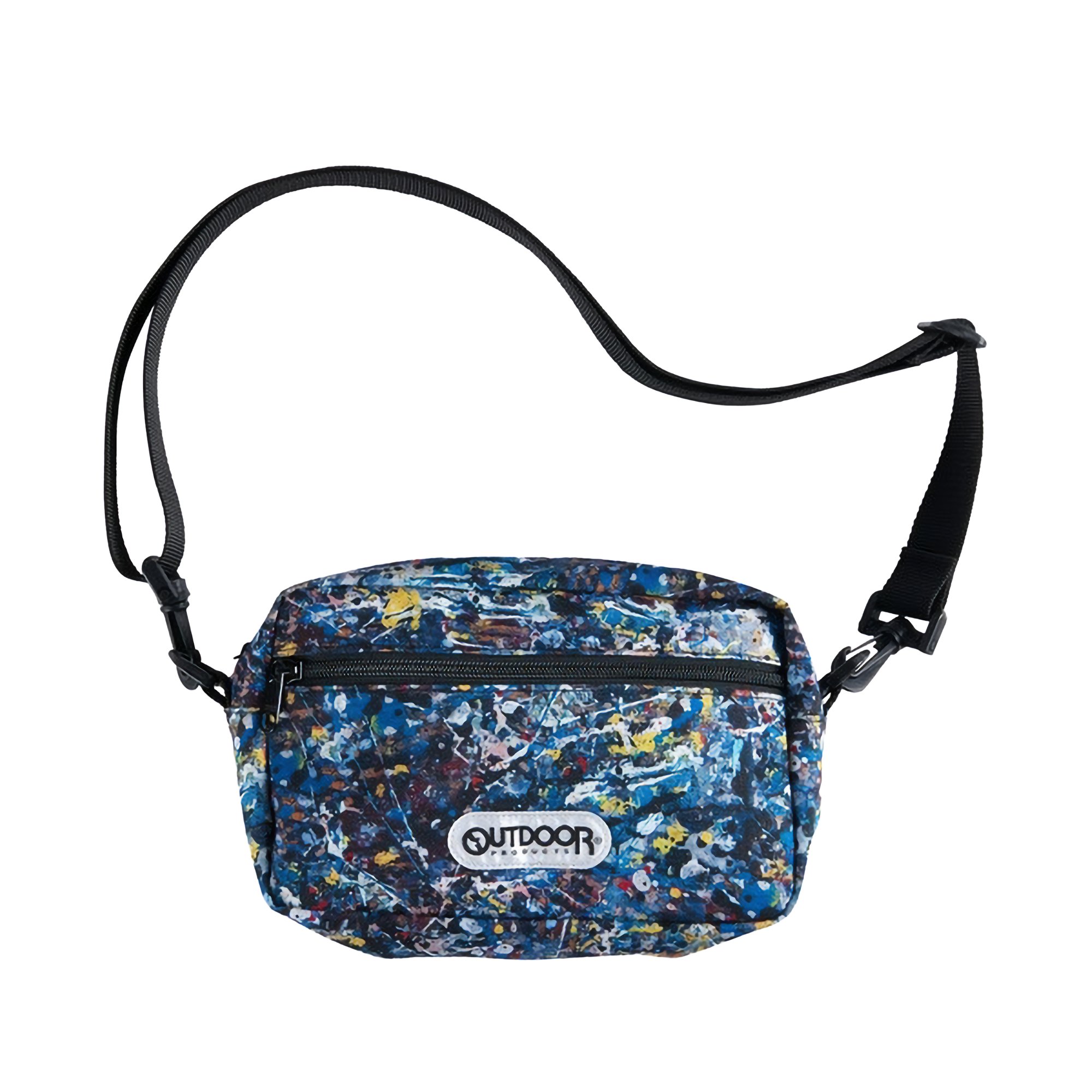 SHOULDER POUCH “Jackson Pollock Studio” made by Outdoor Products