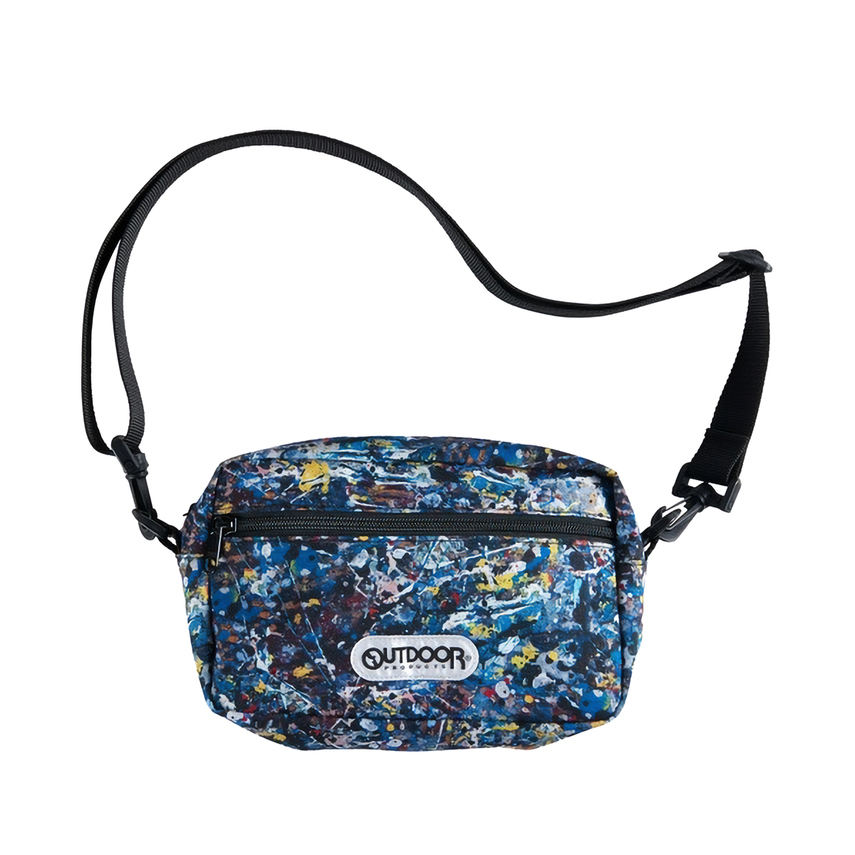 SHOULDER POUCH “Jackson Pollock Studio” made by Outdoor Products