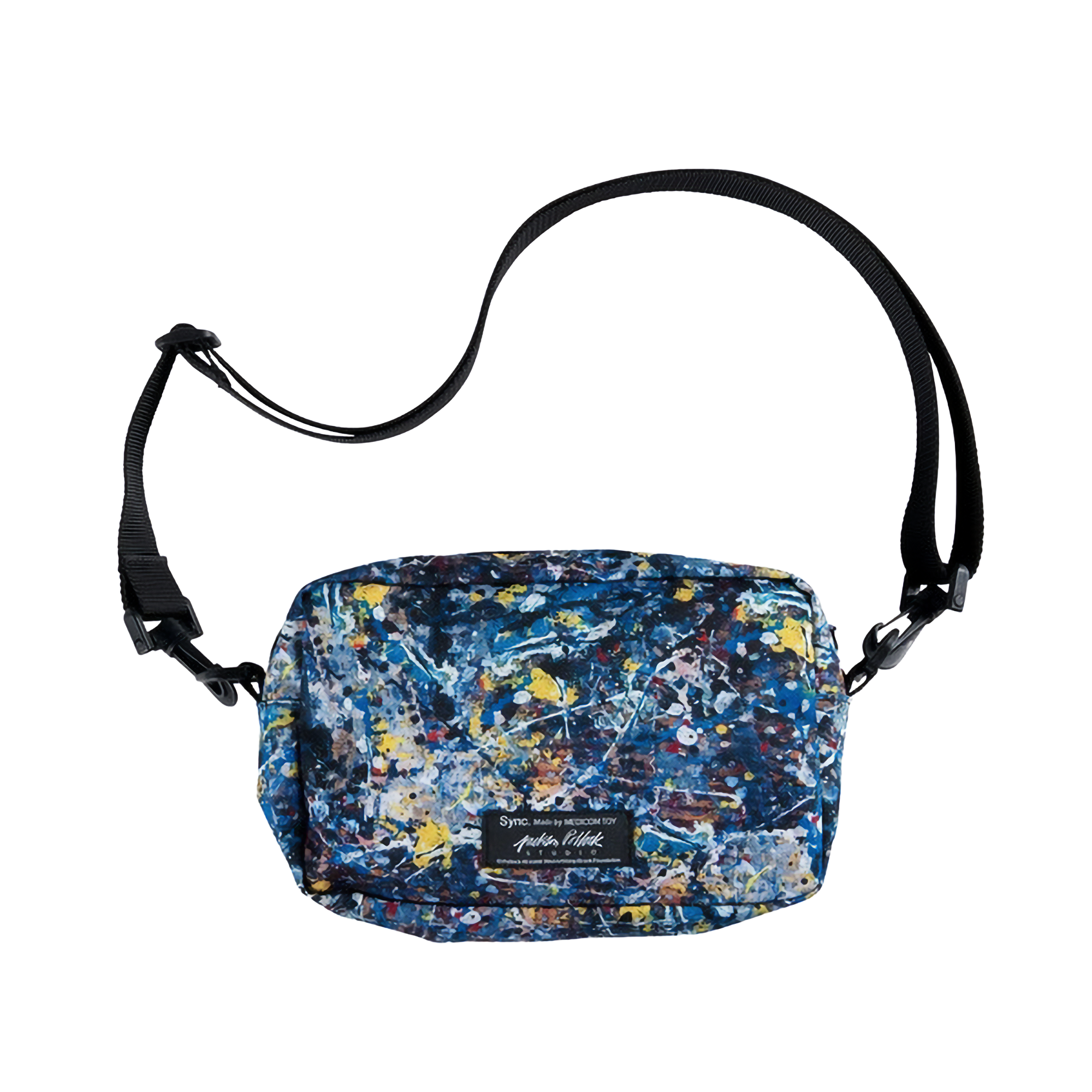 SHOULDER POUCH “Jackson Pollock Studio” made by Outdoor Products