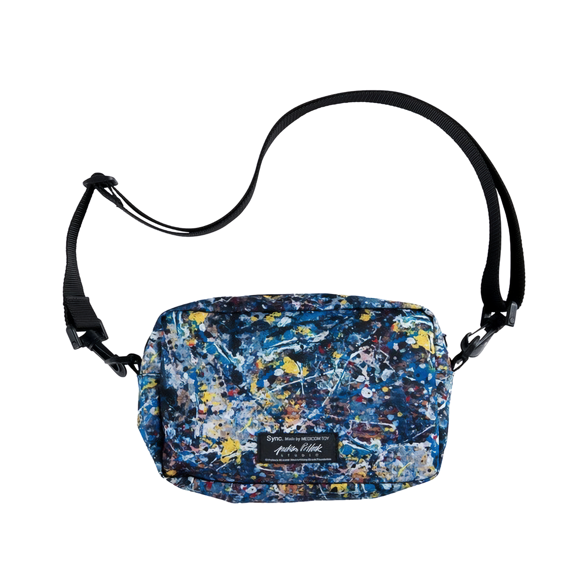 SHOULDER POUCH “Jackson Pollock Studio” made by Outdoor Products