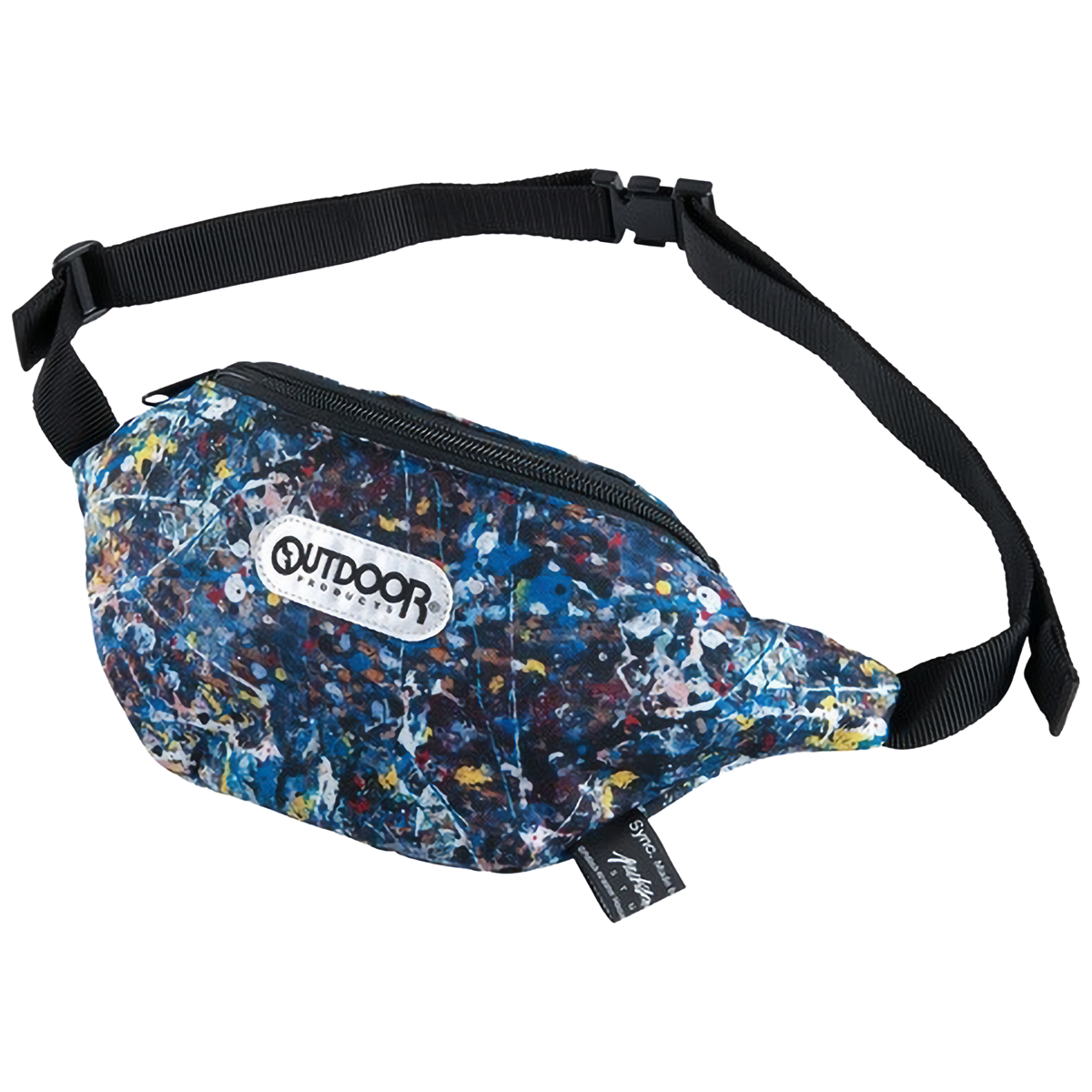WAIST BAG “Jackson Pollock Studio” made by Outdoor Products