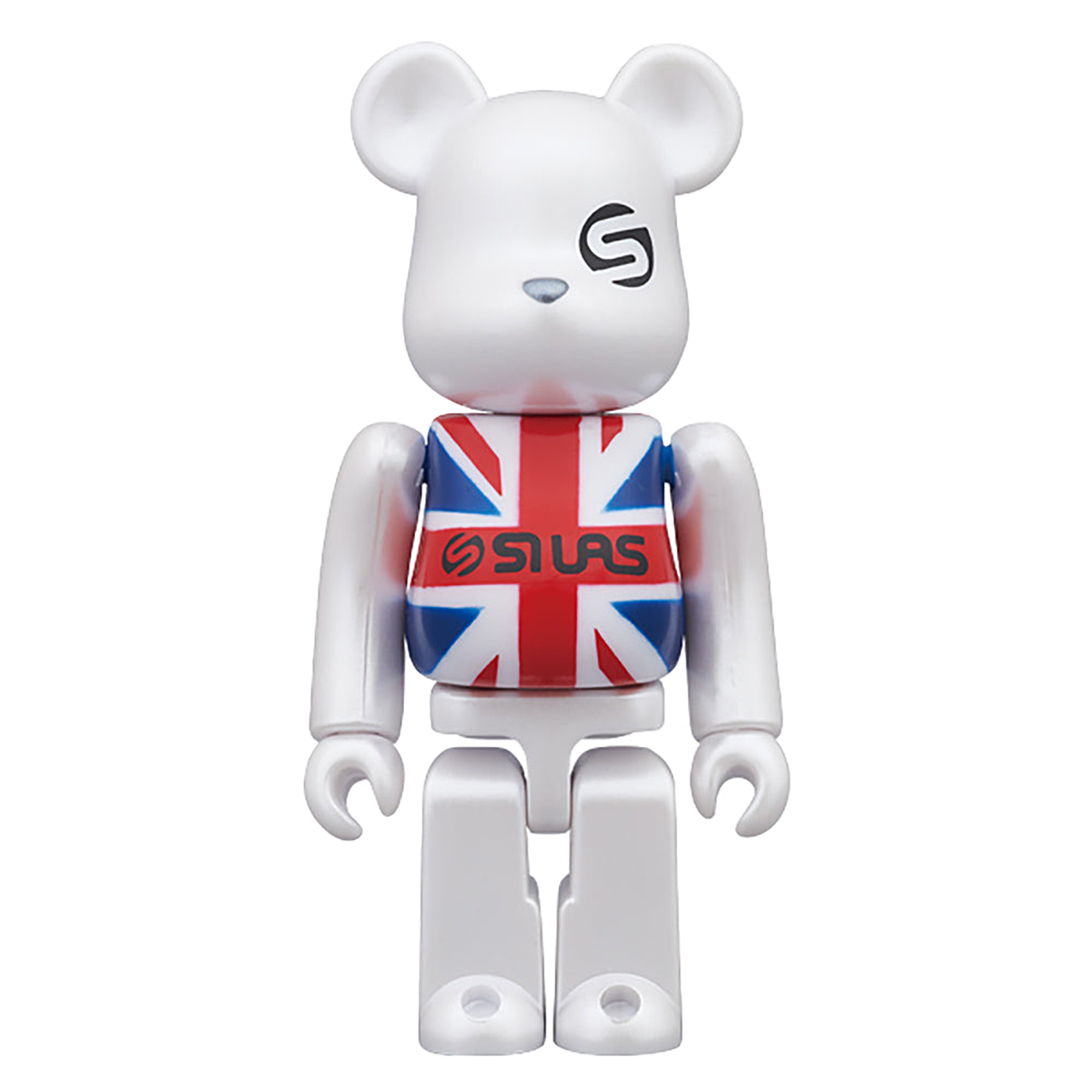 BE@RBRICK SILAS “UNION JACK” WHITE Ver.