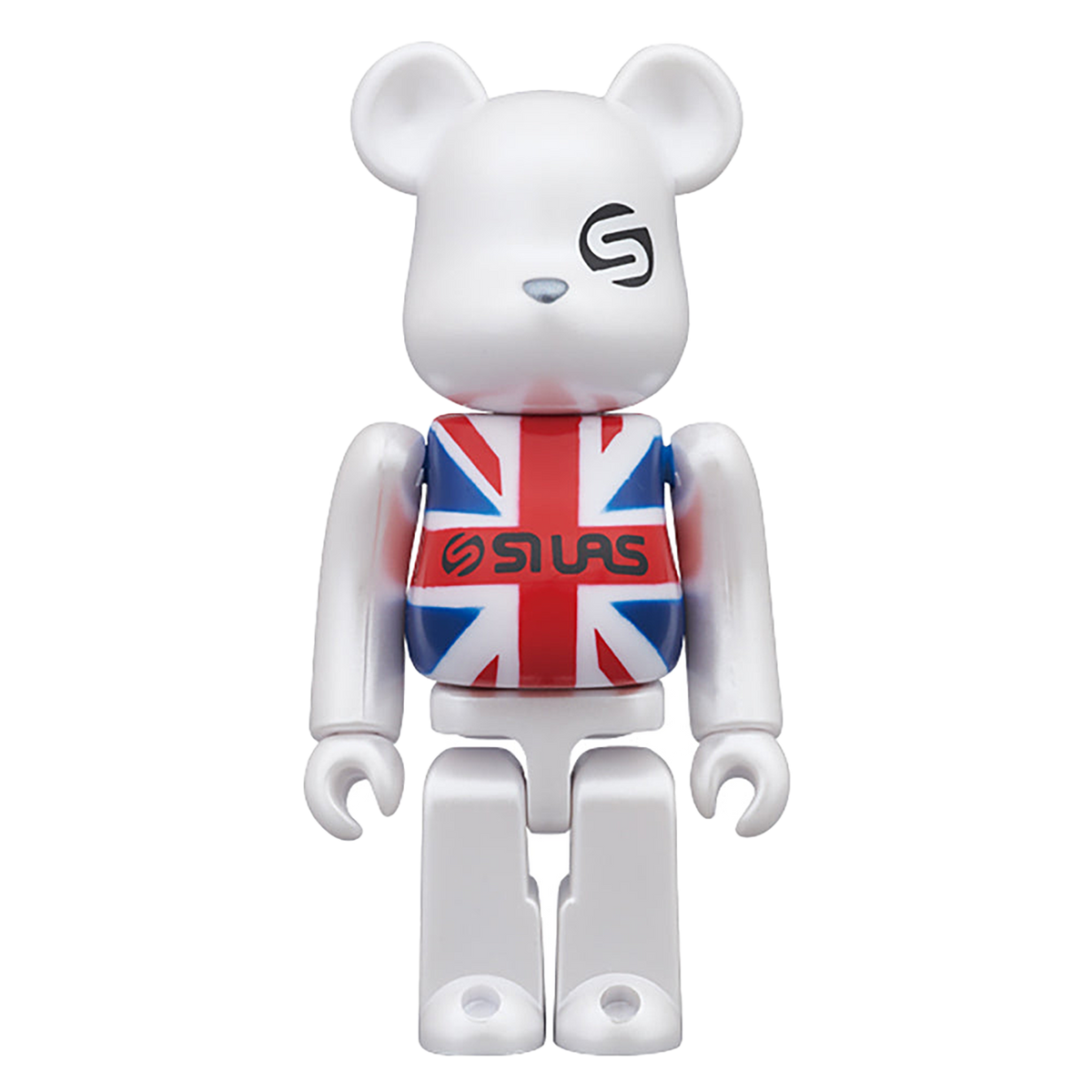 BE@RBRICK SILAS “UNION JACK” WHITE Ver.