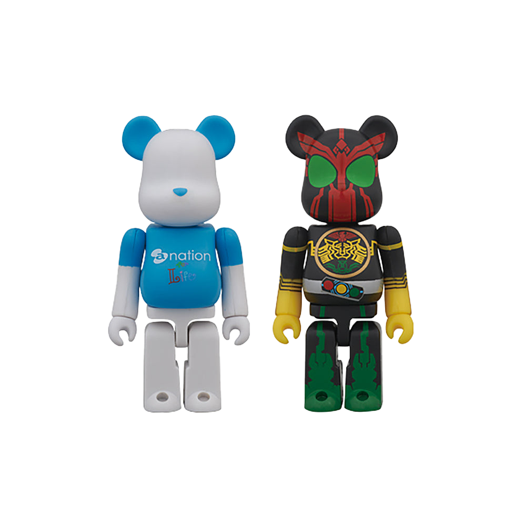 BE@RBRICK a-nation × 仮面ライダーオーズ 2パック