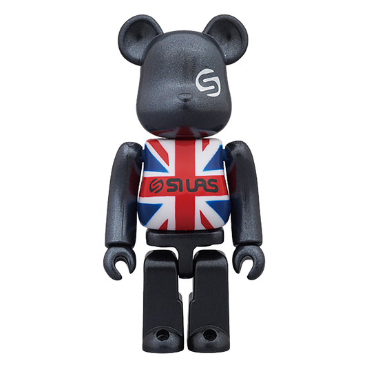 BE@RBRICK SILAS “UNION JACK” BLACK Ver.