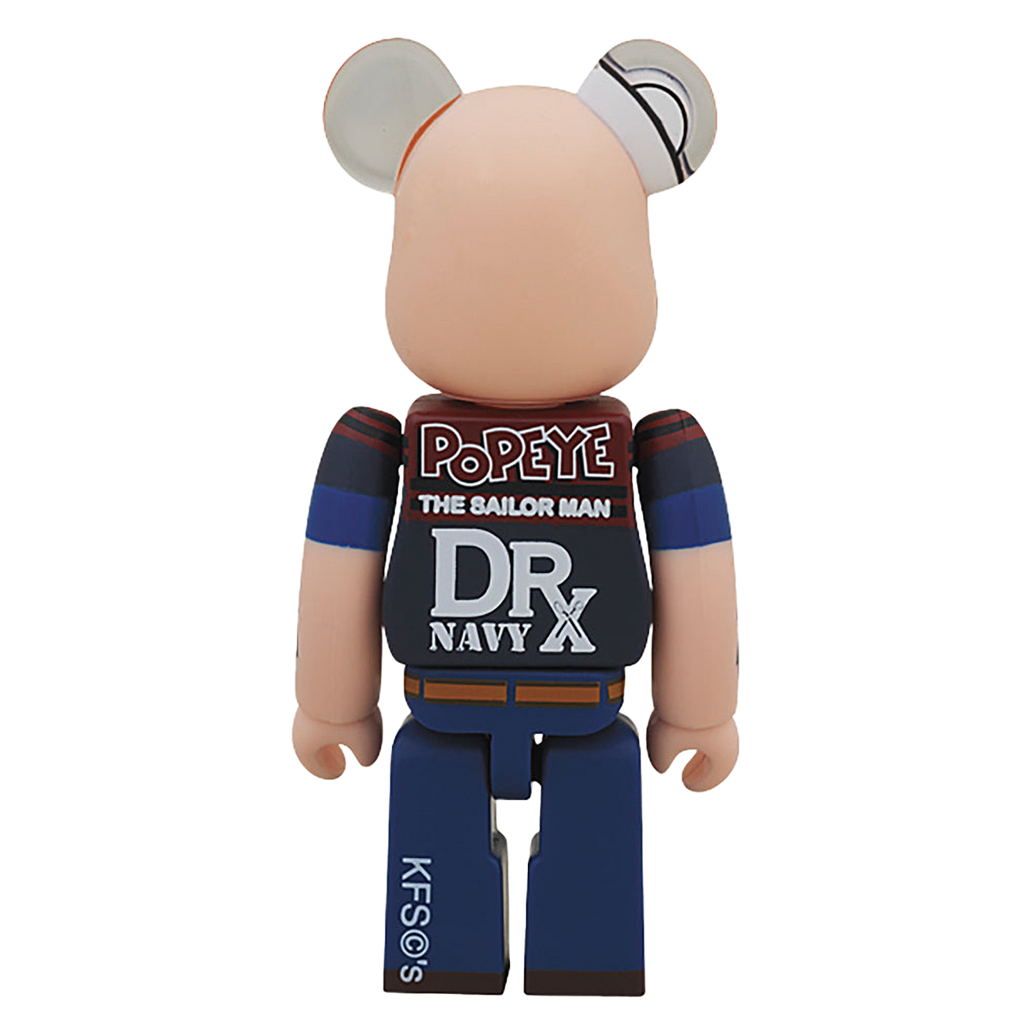 BE@RBRICK DRX NAVY POPEYE THE SAILOR MAN 100%
