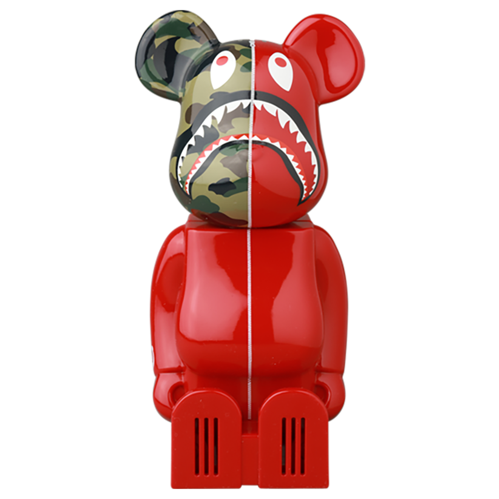 BE@RBRICK BAPE(R) FRAGRANCE DIFFUSER BLACK/RED/NAVY_3