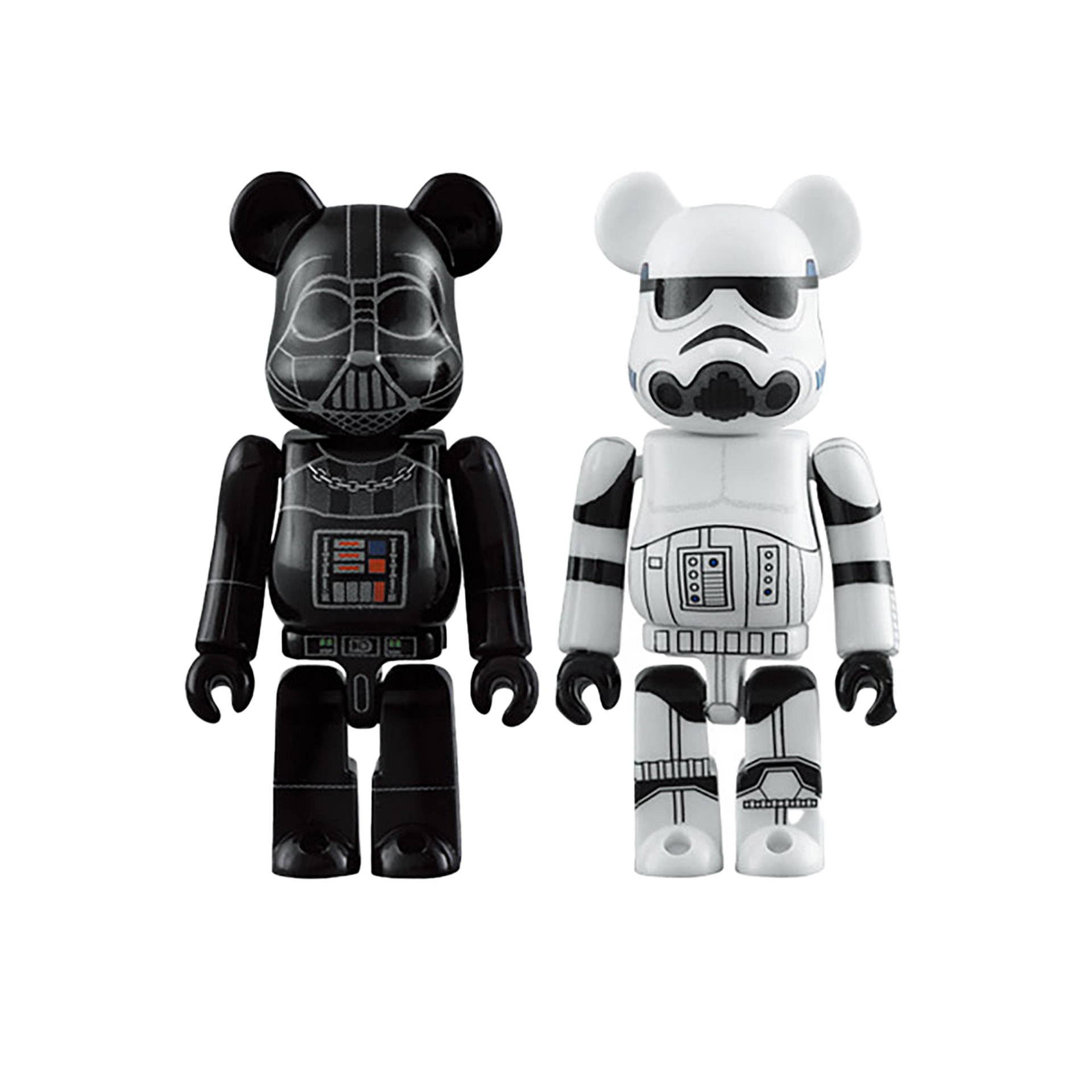 MEDICOM TOY - BE@RBRICK STORMTROOPER(TM) 1000％ DARTH VADER(TM) & STORMTROOPER(TM) BE@RBRICK STAR WARS 2PACK